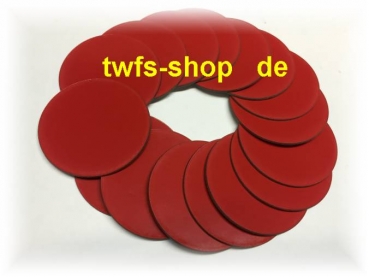 TWFS Handel- und Dienstleistungsservice - 3M Klebepads 5x Durchmesser 50mm,  doppelseitiges Klebeband