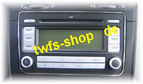 Edelstahl poliert D VW Tiguan Chrom Rahmen für das Radio